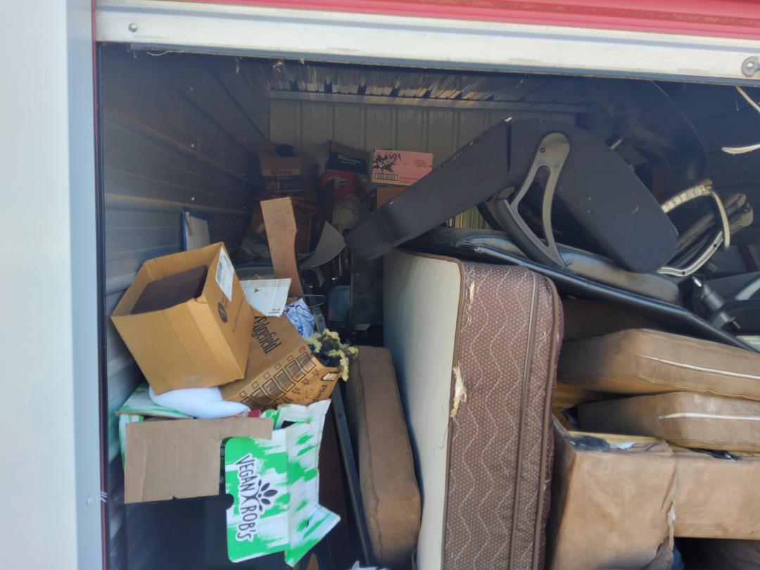 Storage Unit Auction in Gentry, AR at SpareBox Storage 0059 ends on